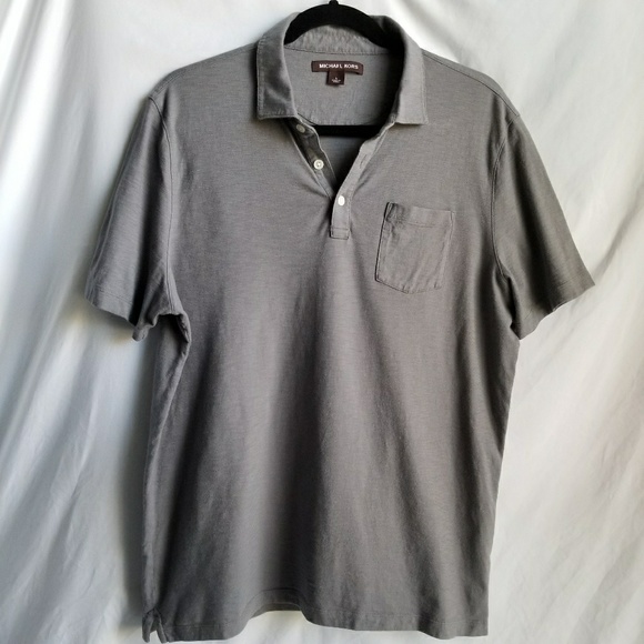 Michael Kors Other - Michael Kors 100% cotton soft Grey polo shirt
